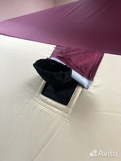 Вставка в палатку под трубу для теплообменника