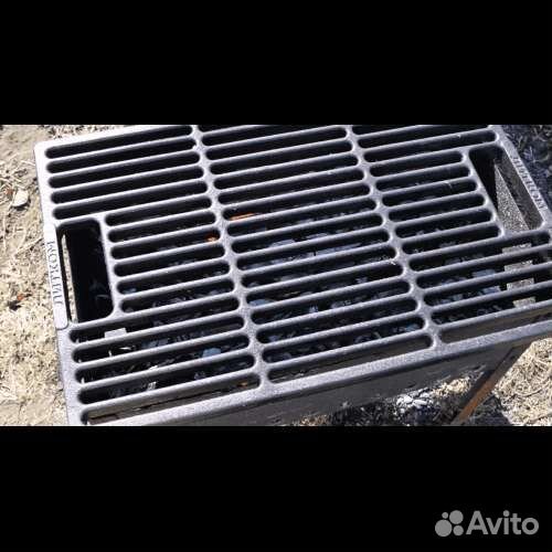 Чугунная решетка гриль