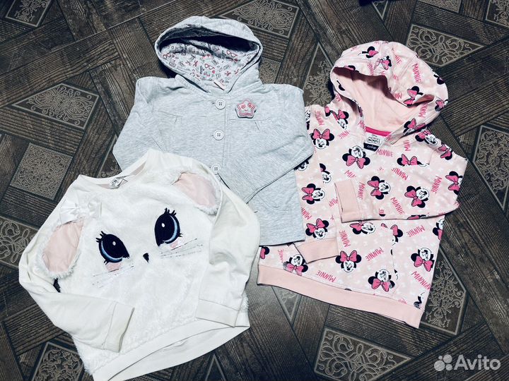 Детские вещи пакетом на девочку 92 98
