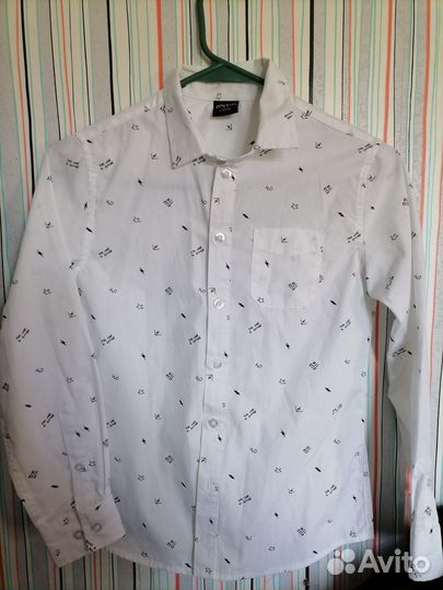 Рубашка для мальчика 134