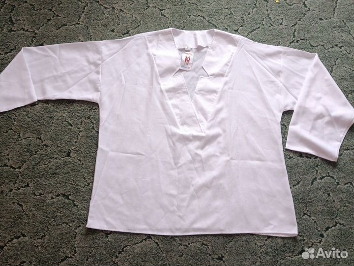 Рубашка белая женская 52 54