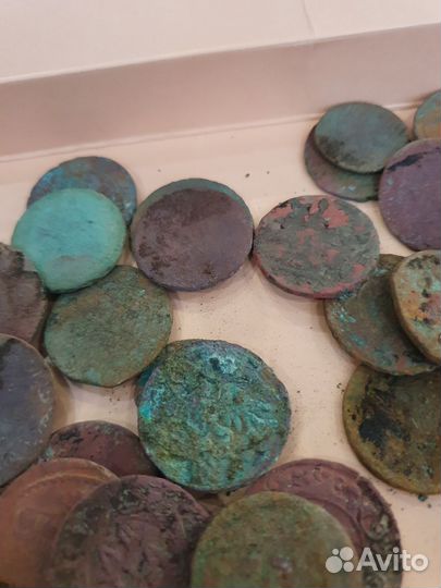 Старинные монеты.Копанина