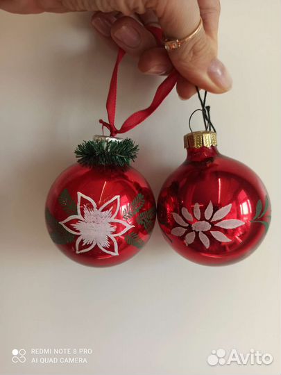 Елочные игрушки СССР гдр