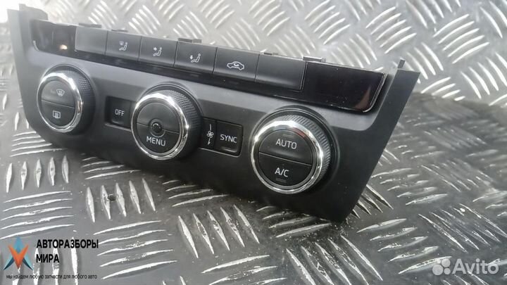 Блок управления печки / климат-контроля Skoda