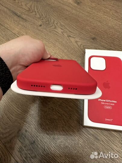 Чехол Apple product red для iPhone 13 pro max