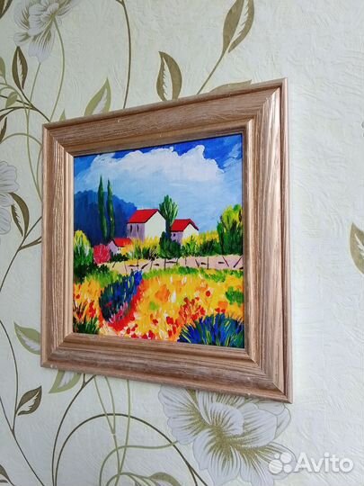 Картина на холсте горы пейзаж