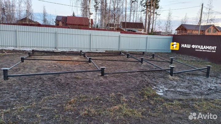 Винтовые сваи Фундамент под ключ