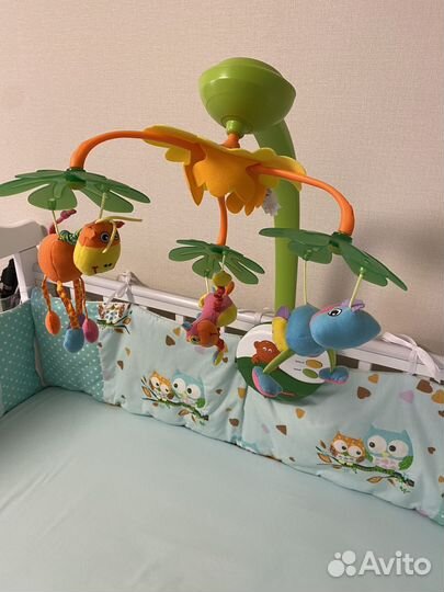 Бортики в детскую кроватку