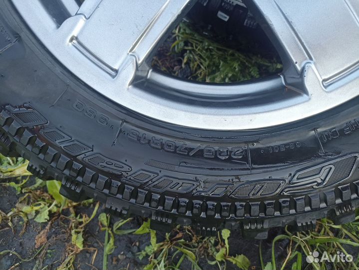 Грязевые колеса на ниву r15