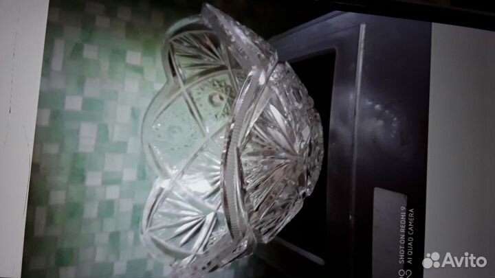 Салатники хрустальные