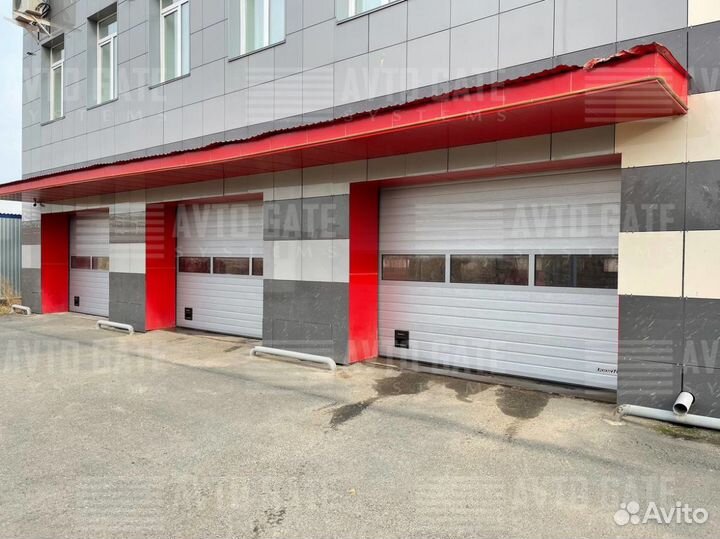 Гаражные ворота секционные