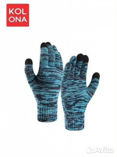 Набор шапка шарф варежки новый