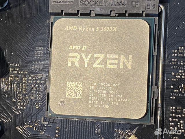 Процессор Ryzen 5 3600X идеал