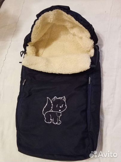 Теплый конверт в коляску