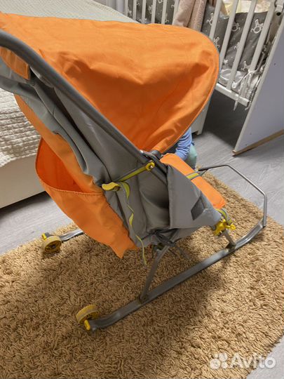 Коляска санки