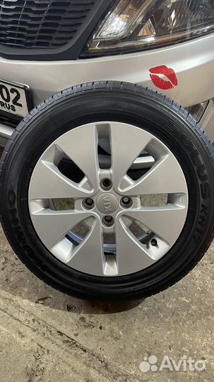 Колеса в сборе r15 летние 4 100