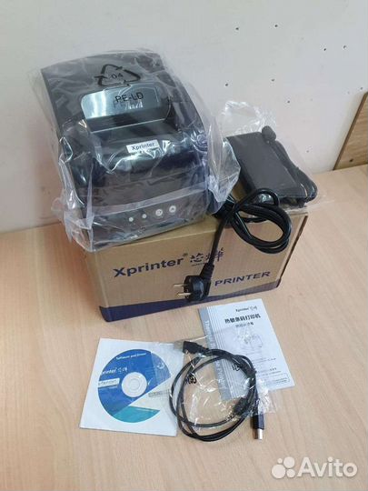 Термопринтер этикеток Xprinter XP-365B черны