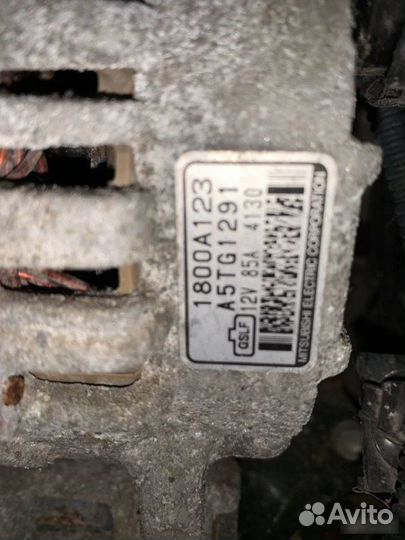 Генератор Mitsubishi Lancer 10