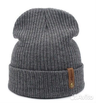 Шапка мужская вязанная