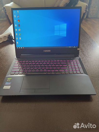 Ноутбук hasee ZX9 i5 12500 RTX3070