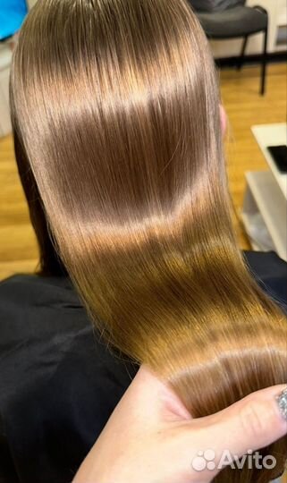 Холодное восстановление волос, кератин