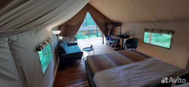Сафари-тент Пaлaтка для глэмпинга