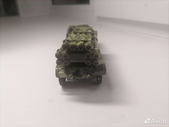 Модель/игрушка рсзо смерч 1:43