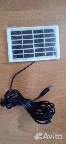 Солнечная панель 13х8 см для внешнего аккумулятора