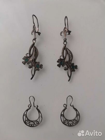 Серьги ручной работы