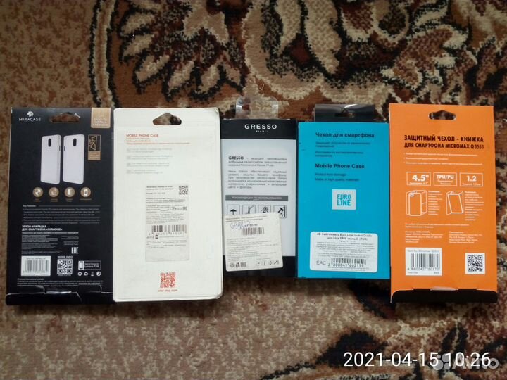 Чехлы для смартфонов новые