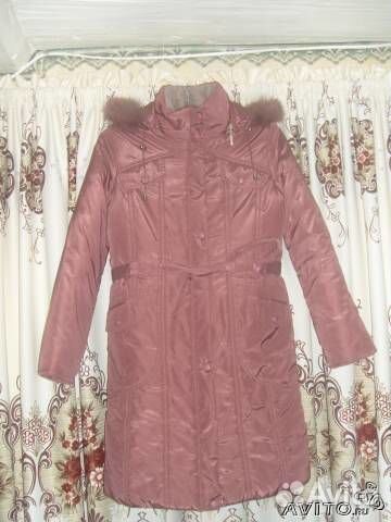 Хорошее зимнее пальто для девочки(рост 146-152)