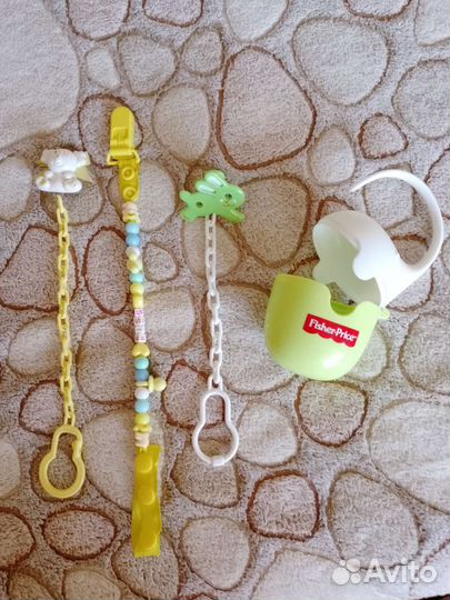 Чехол и цепочки для пустышка