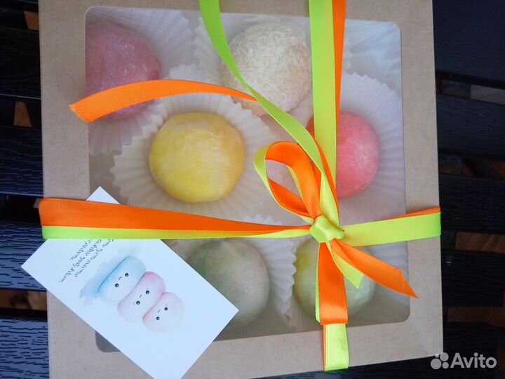 Японский десерт моти