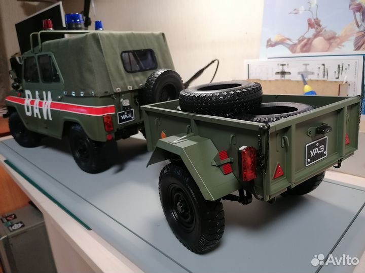 Модель УАЗ 469.DeAgostiny. 1:8