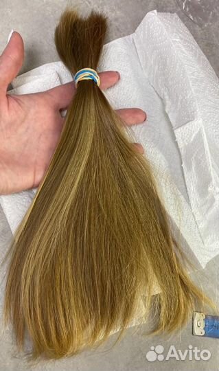 Хвост детский срез волос