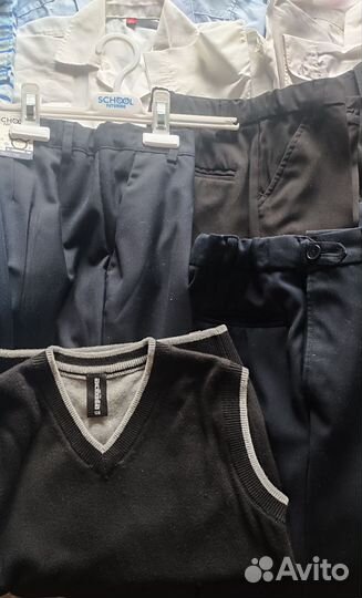 Детские вещи пакетом для мальчика 128 134