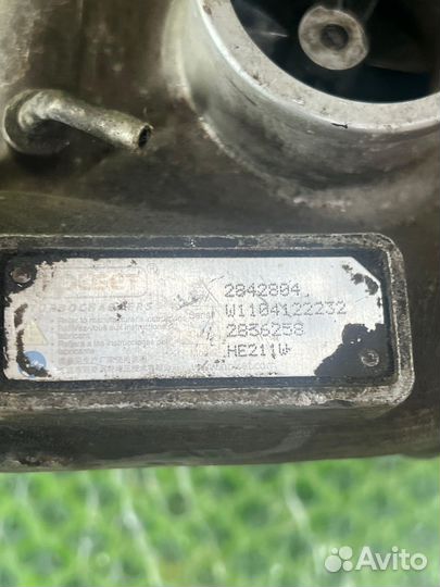 Турбина Валдай Cummins 3.8 евро 3, 4, с дефектом