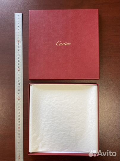 Коробка Cartier для платка. Оригинал