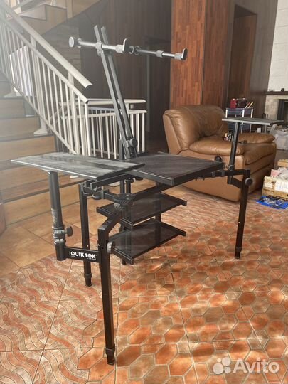 Quik LOK systems рабочая стойка музыканта 4 яруса