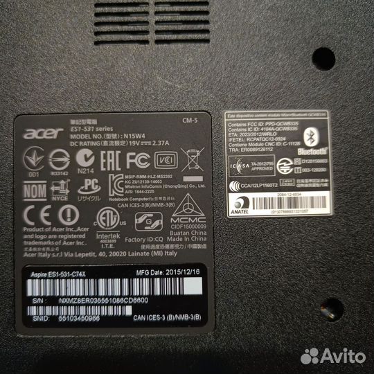Acer n15-w4 неисправен