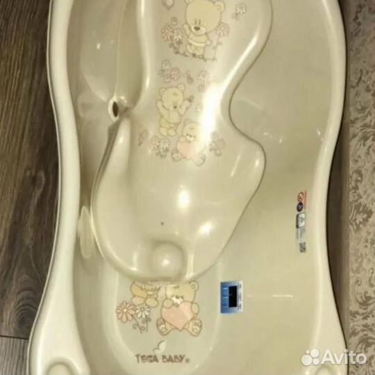 Ванночка для купания с термометром