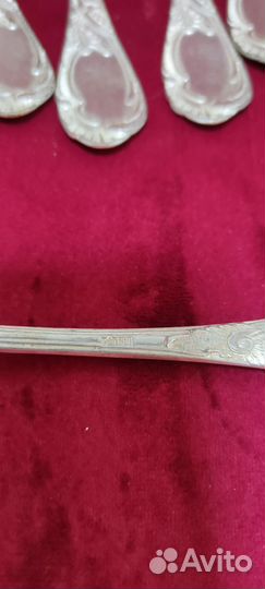 Ложки мельхировые Дубок, Киев зид 50-60 года