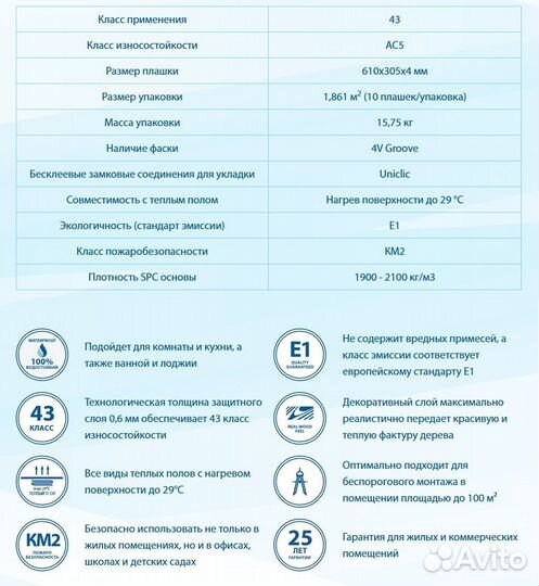 SPC ламинат имитация камня Aquamax Integra Stone