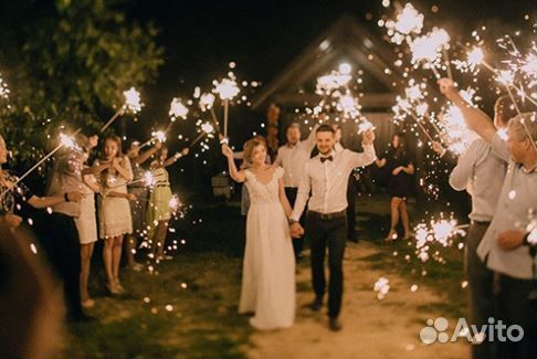 Свеча фонтан бенгальская15 см