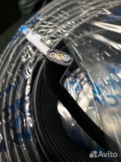 Кабель Калужский ГОСТ ввг-Пнг А -LS 3х1,5 плоский