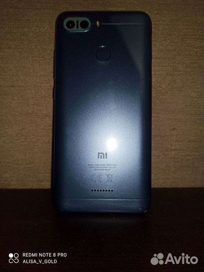 Xiaomi Redmi 6, 3/32 ГБ