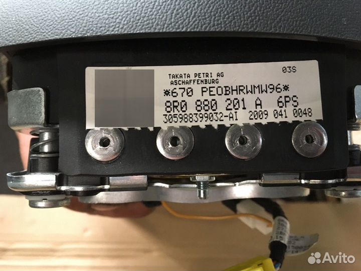 Руль Ауди А3 Q5 8R0419091BW 8R0880201A