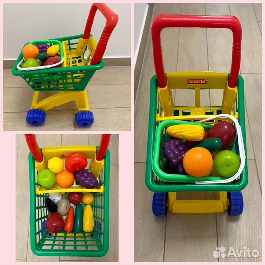 Тележка детская полесье