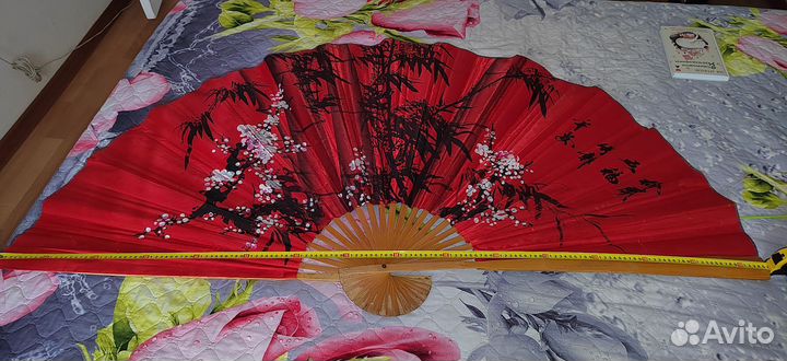 Большой веер на стену