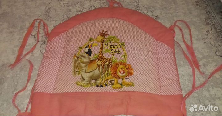 Бортики в детскую кроватку бу